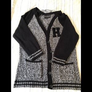 F21 letterman Cardigan